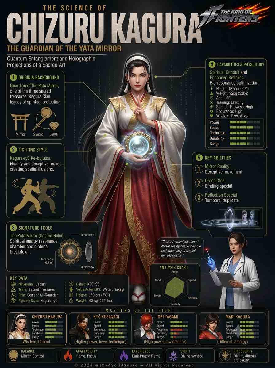[Infographic] Legend: Chizuru Kagura (King of Fighters)